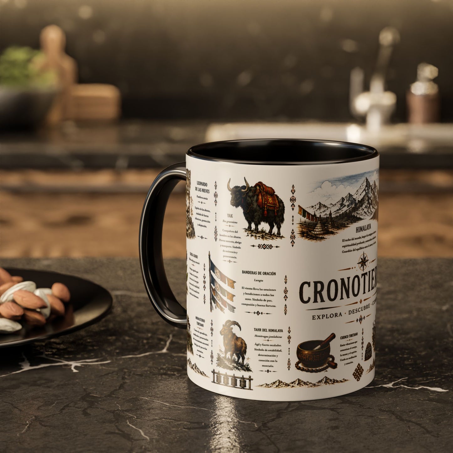 Cronotierra Himalayan Mug | Mountains, Exploration & Adventure (11oz/15oz)