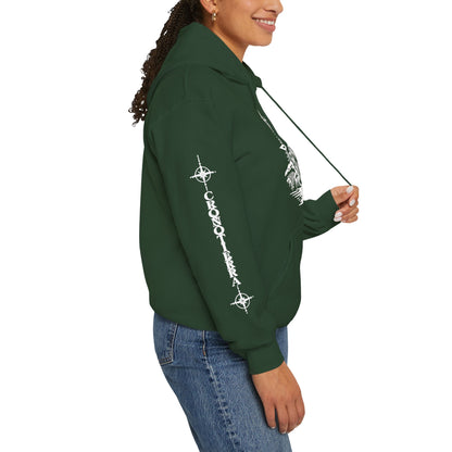Jaguar Compass Hoodie – Cronotierra Adventure Graphic Sweatshirt