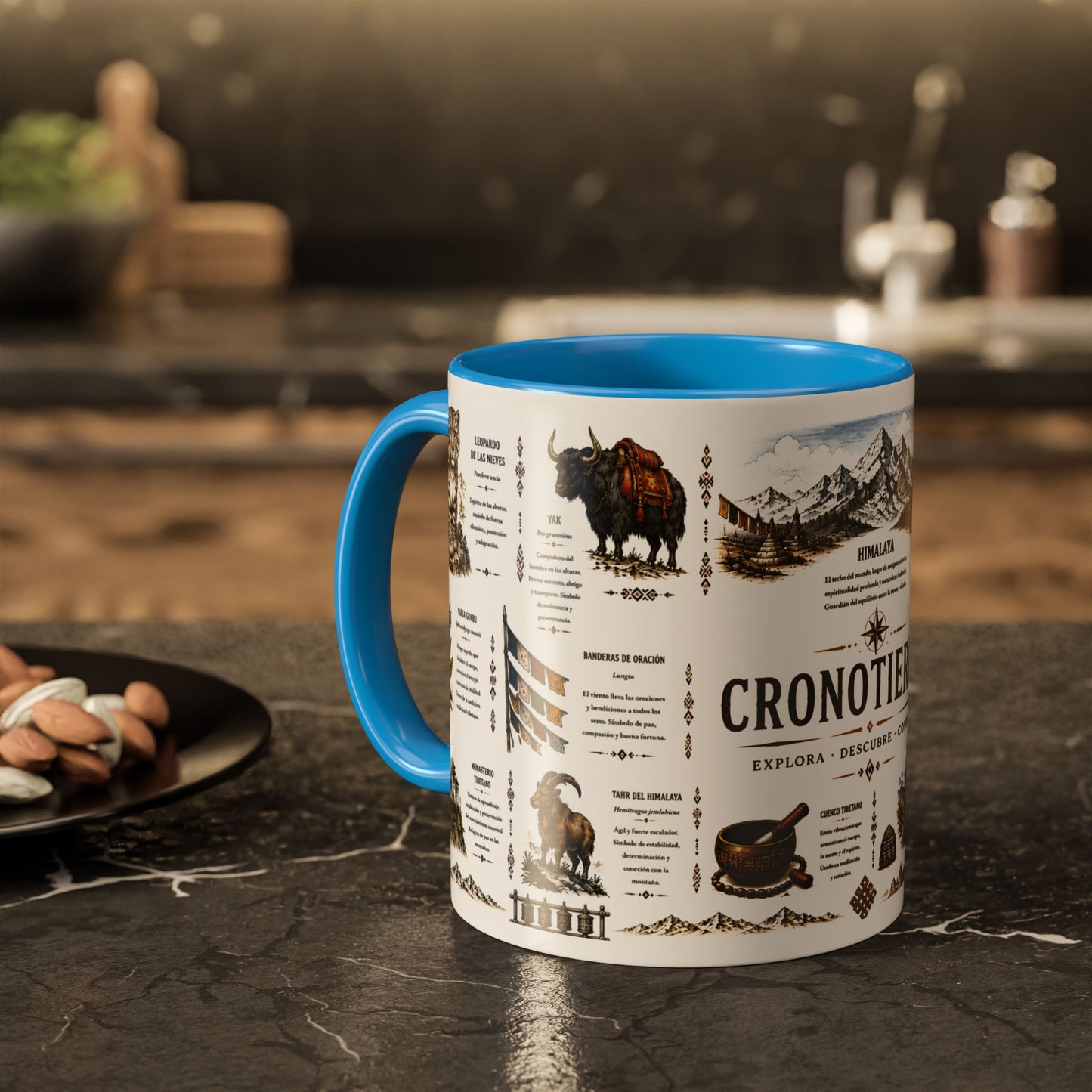Cronotierra Himalayan Mug | Mountains, Exploration & Adventure (11oz/15oz)