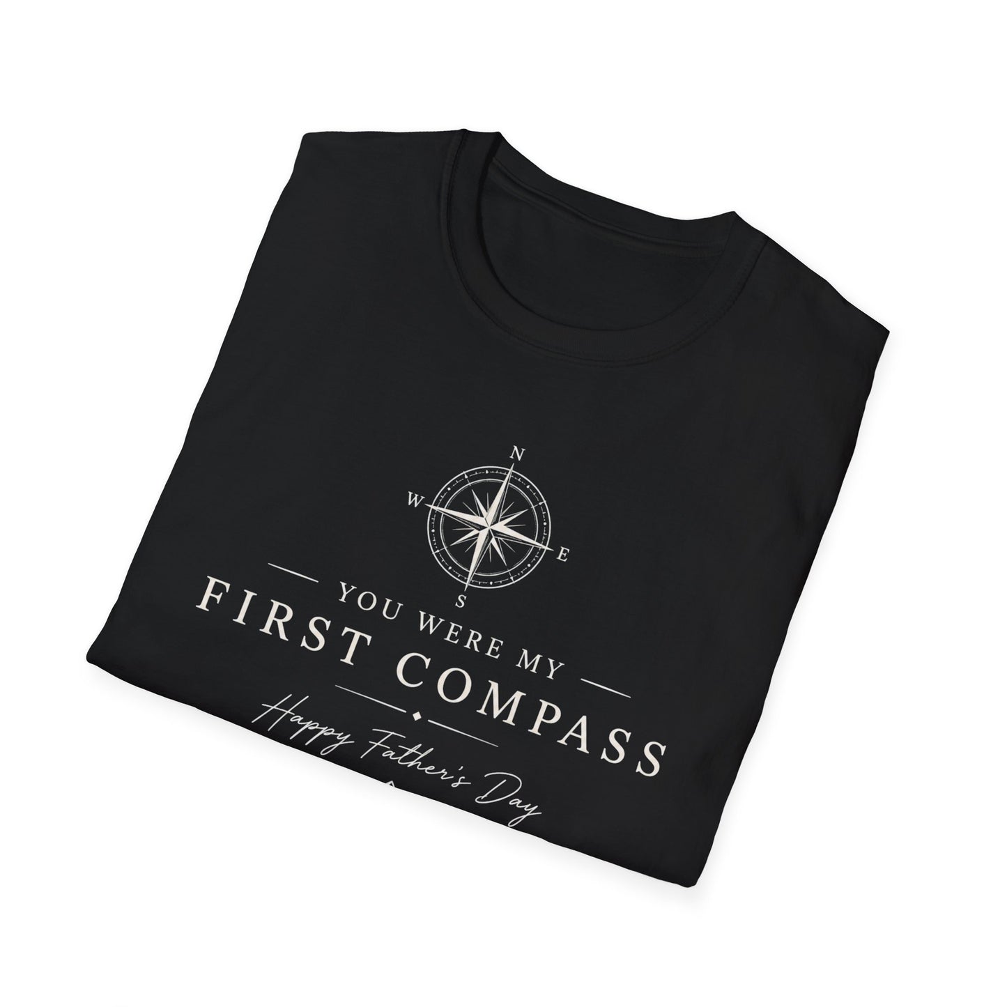 Cronotierra "You Were My First Compass" T-Shirt — Father's Day Gift Tee