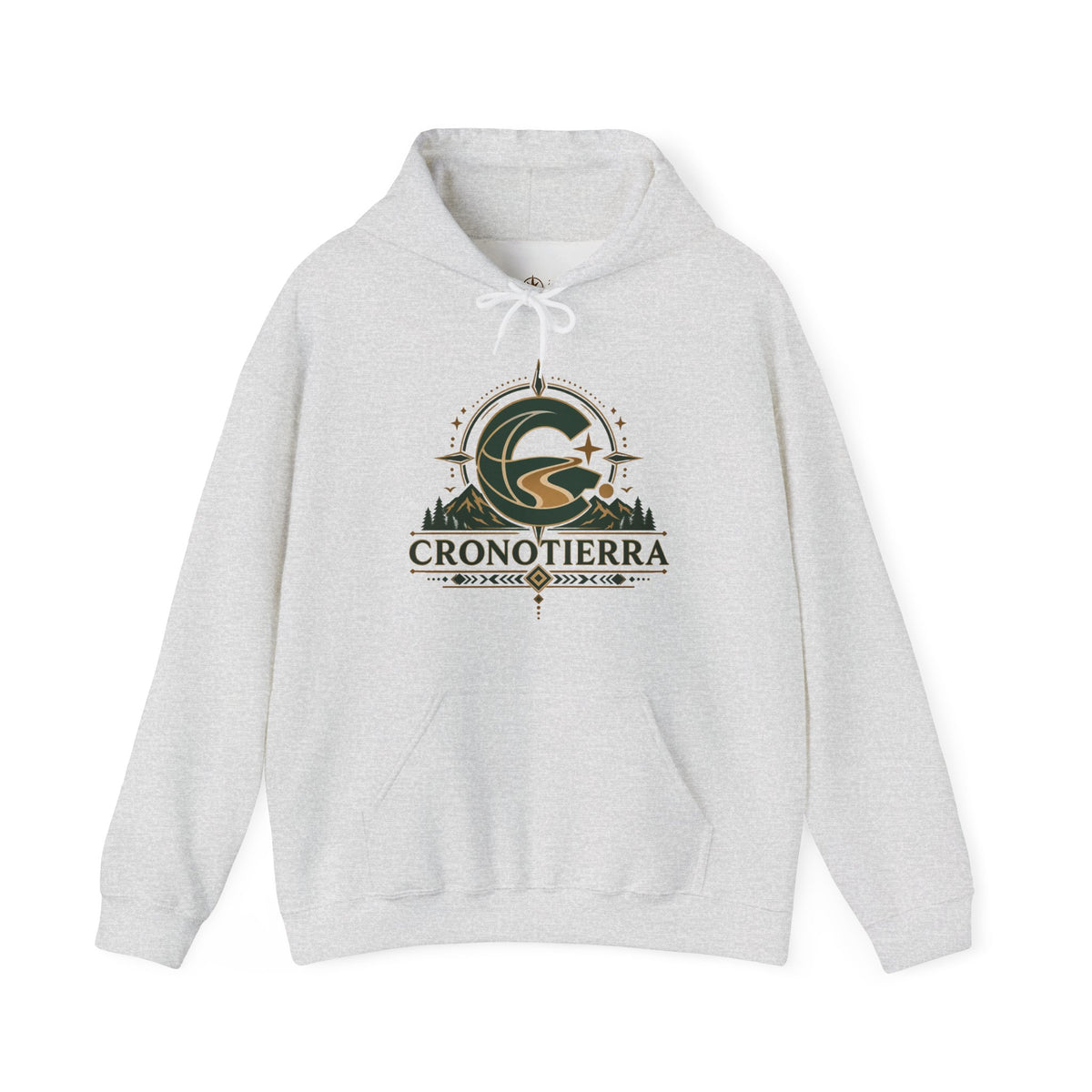Cronotierra Adventure Hoodie – Unisex Heavy Blend Logo Sweatshirt