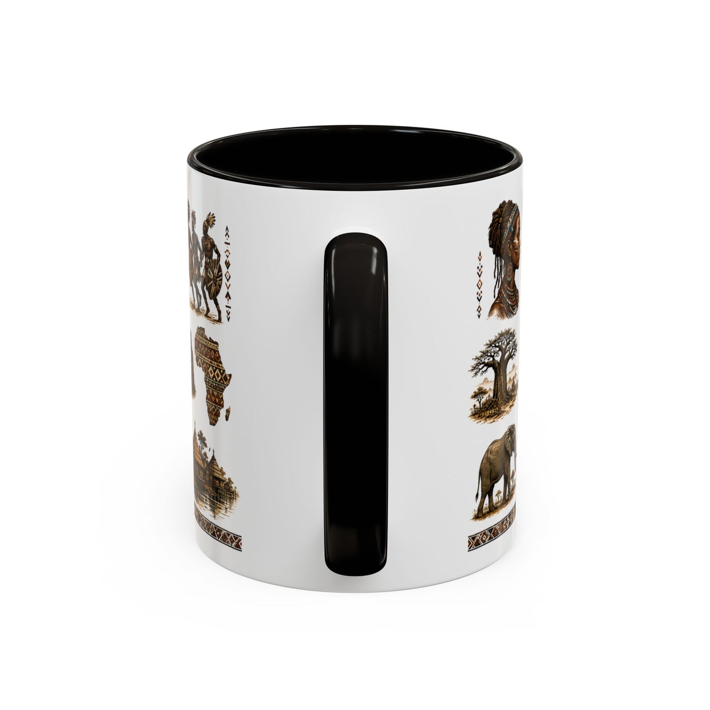 Cronotierra African Heritage Mug | Culture, Tradition & Exploration (11oz/15oz)