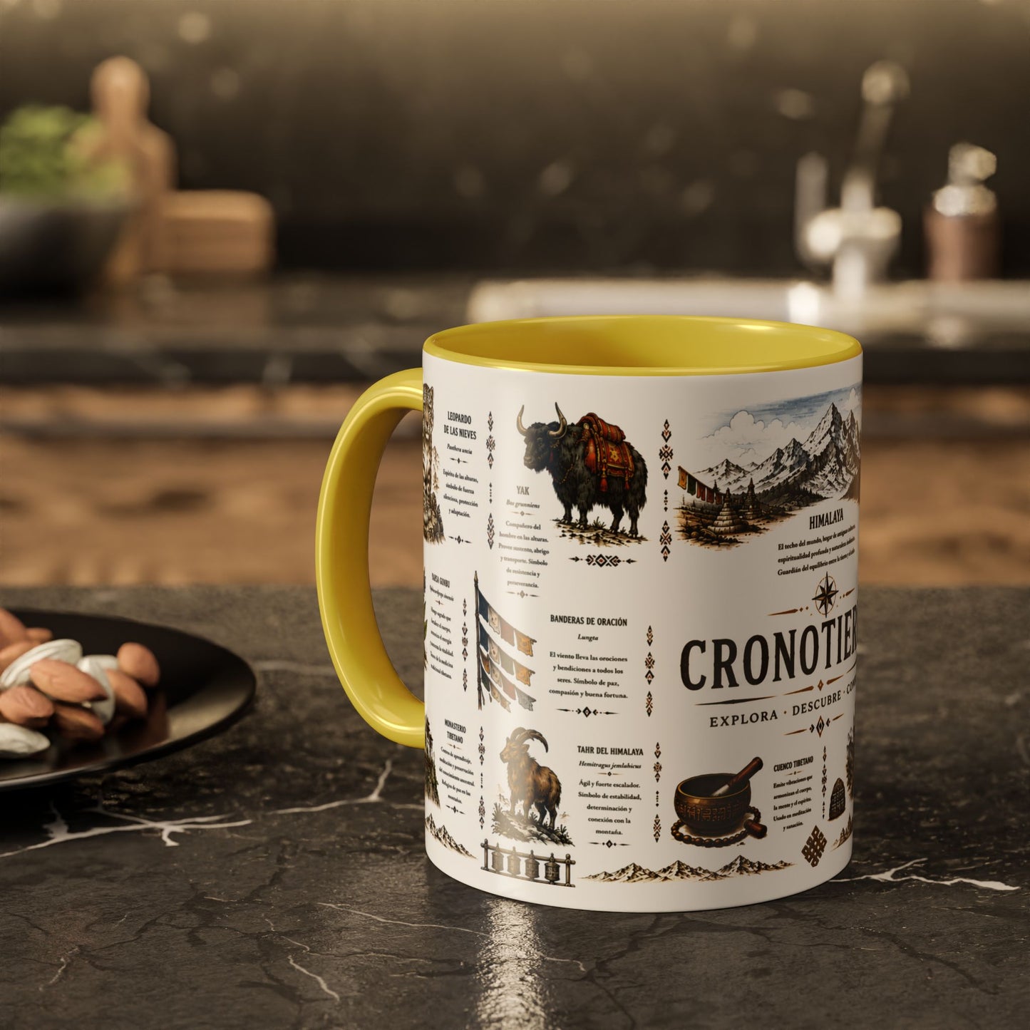 Cronotierra Himalayan Mug | Mountains, Exploration & Adventure (11oz/15oz)