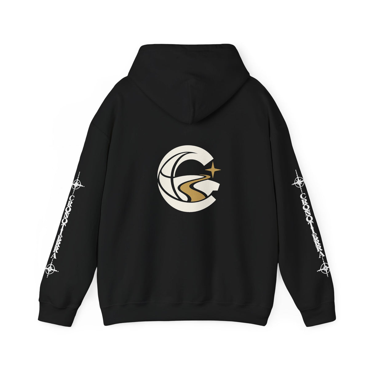 Jaguar Compass Hoodie – Cronotierra Adventure Graphic Sweatshirt