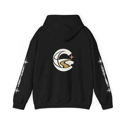 Jaguar Compass Hoodie – Cronotierra Adventure Graphic Sweatshirt