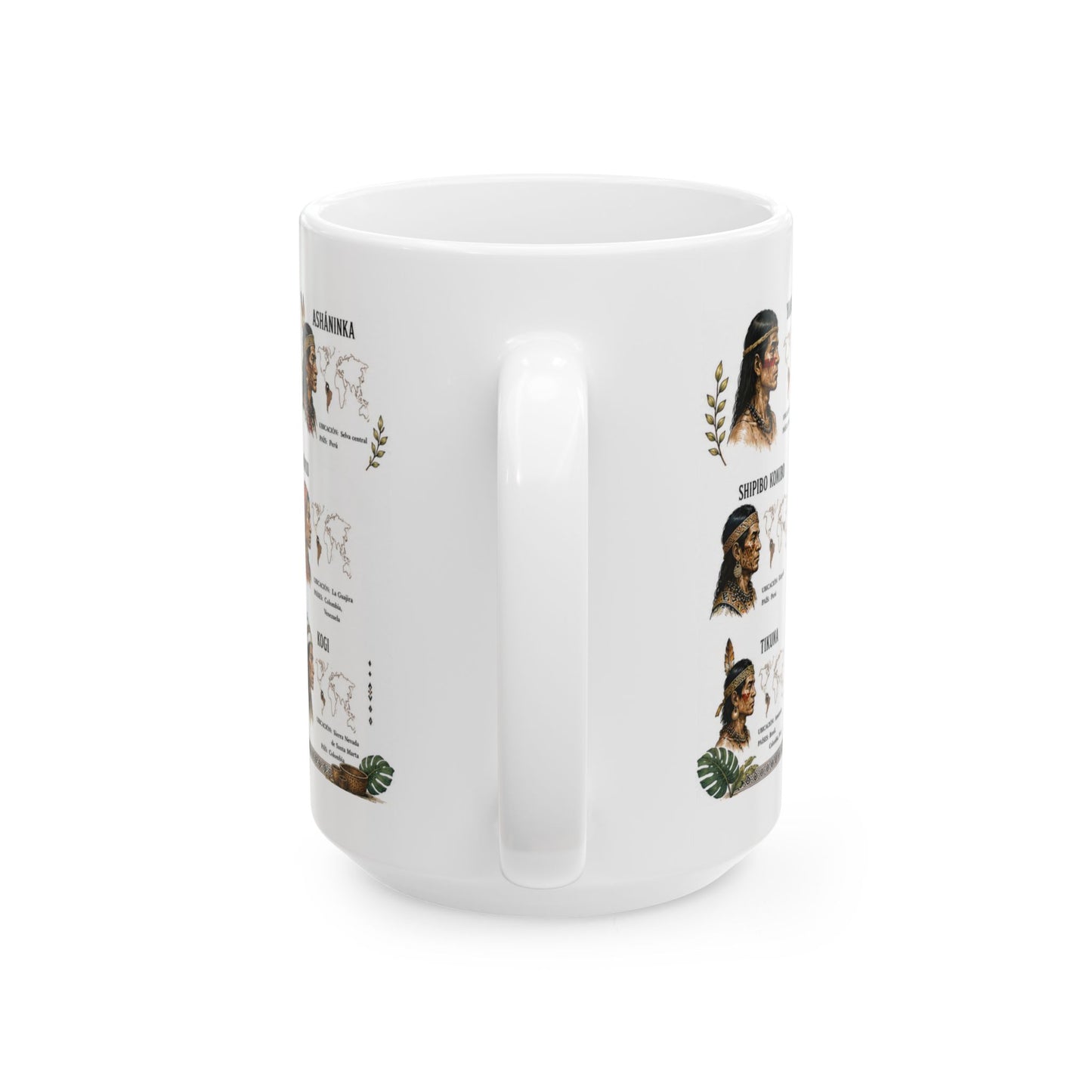 Cronotierra Indigenous Heritage Mug | Culture, History & Exploration (11oz/15oz)