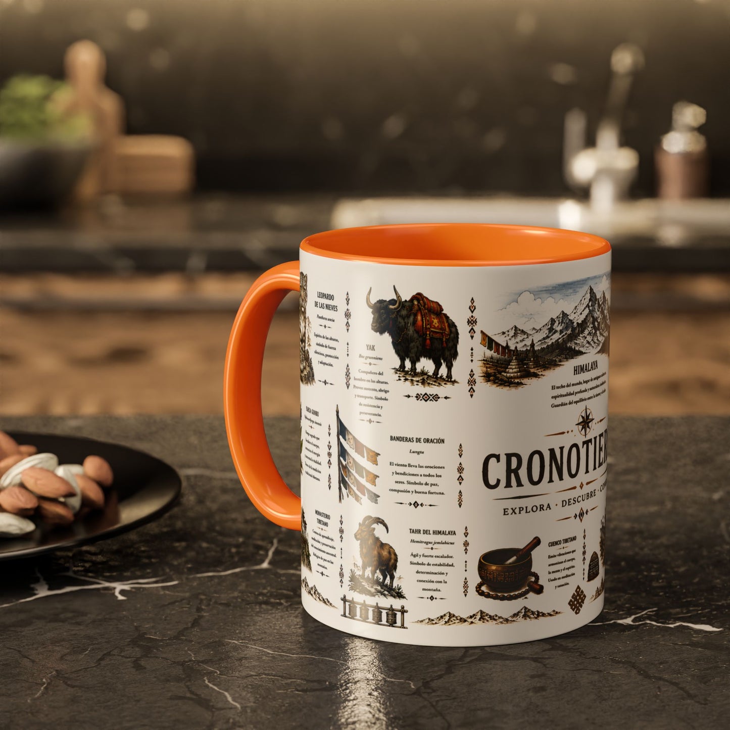 Cronotierra Himalayan Mug | Mountains, Exploration & Adventure (11oz/15oz)