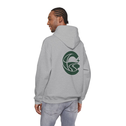 Sudadera con capucha gráfica Cronotierra Origin — Diseño inspirado en el legado