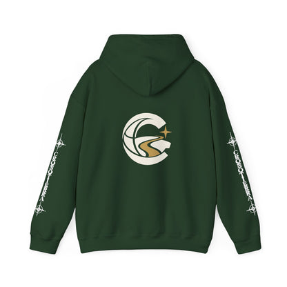 Jaguar Compass Hoodie – Cronotierra Adventure Graphic Sweatshirt