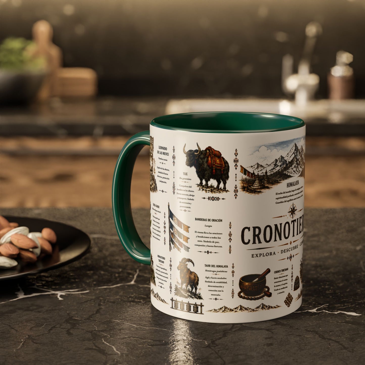 Cronotierra Himalayan Mug | Mountains, Exploration & Adventure (11oz/15oz)