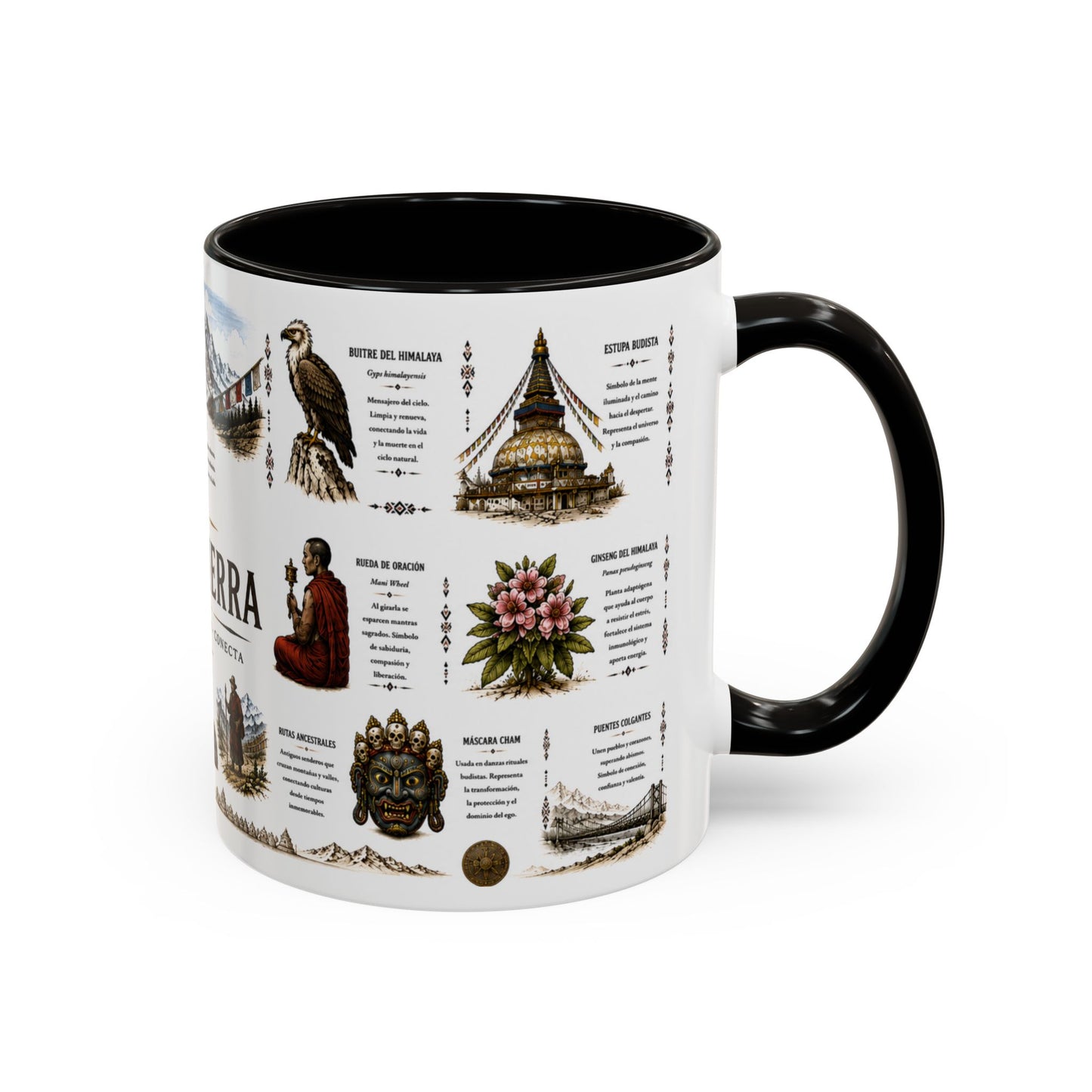 Cronotierra Himalayan Mug | Mountains, Exploration & Adventure (11oz/15oz)