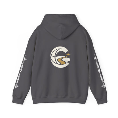 Jaguar Compass Hoodie – Cronotierra Adventure Graphic Sweatshirt