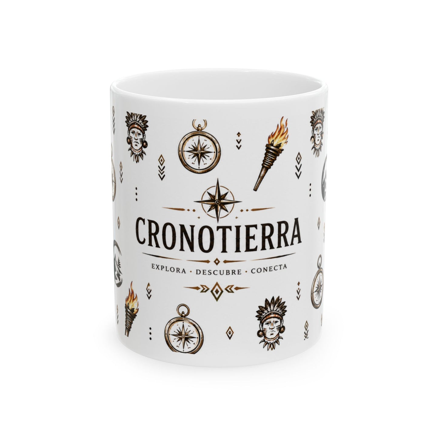 Cronotierra Explorer Mug | Discovery, Adventure & Exploration (11oz/15oz)