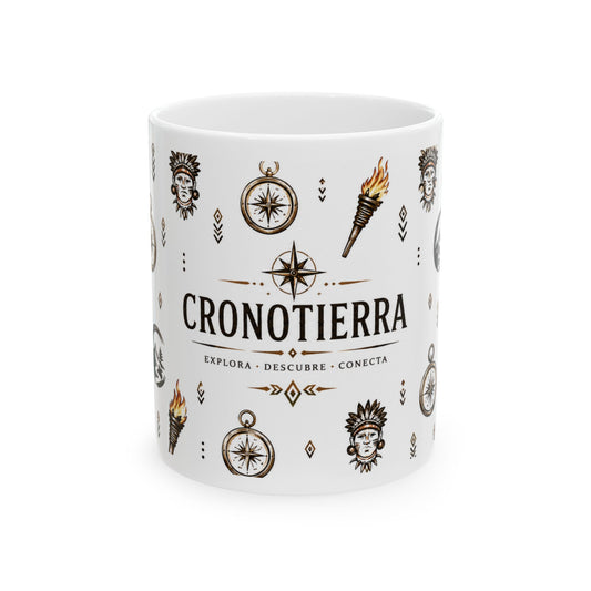 Cronotierra Explorer Mug | Discovery, Adventure & Exploration (11oz/15oz)