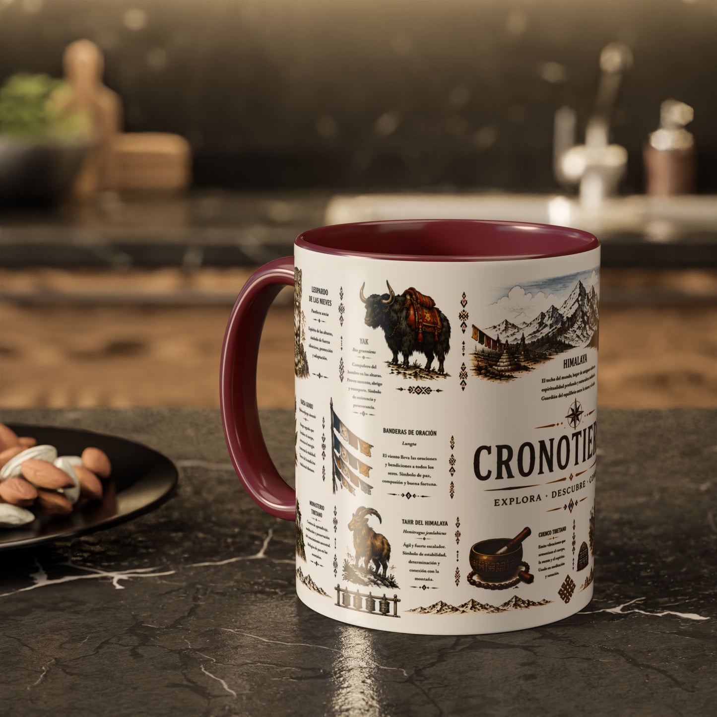 Cronotierra Himalayan Mug | Mountains, Exploration & Adventure (11oz/15oz)
