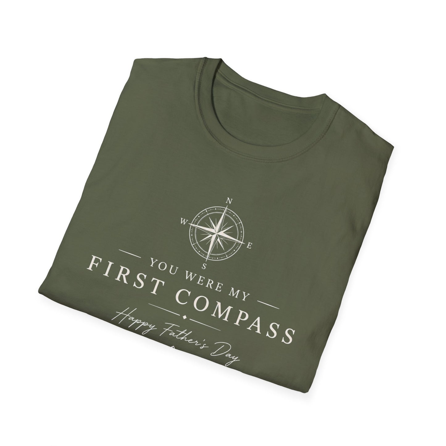 Cronotierra "You Were My First Compass" T-Shirt — Father's Day Gift Tee