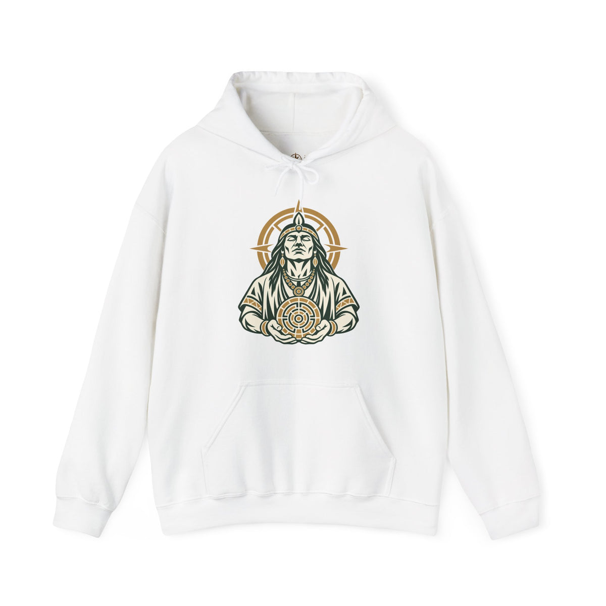 Sudadera con capucha gráfica Cronotierra Origin — Diseño inspirado en el legado