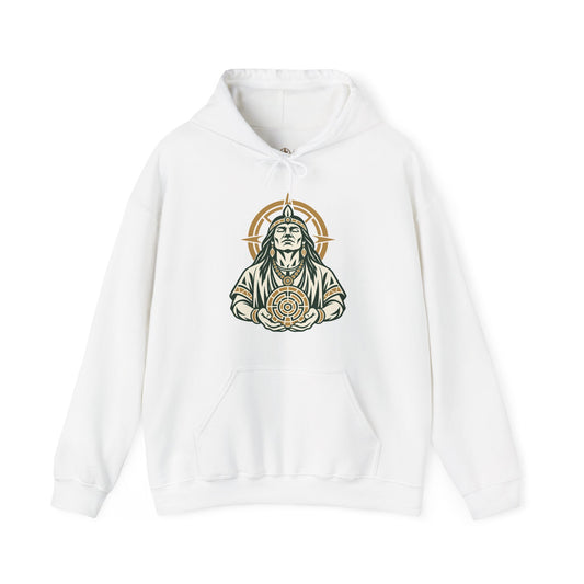 Cronotierra Origin Graphic Hoodie — Heritage-Inspired Design