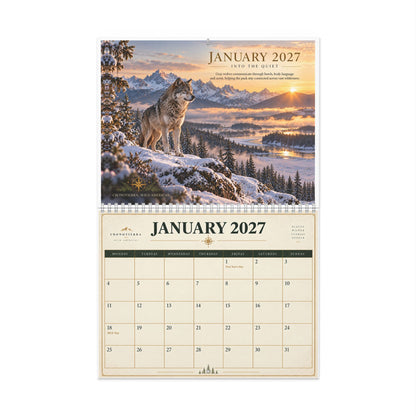 Wild Americas 2027 Wall Calendar – Wildlife & Nature Monthly Planner | CRONOTIERRA