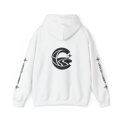 Jaguar Compass Hoodie – Cronotierra Adventure Graphic Sweatshirt