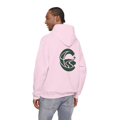 Sudadera con capucha gráfica Cronotierra Origin — Diseño inspirado en el legado