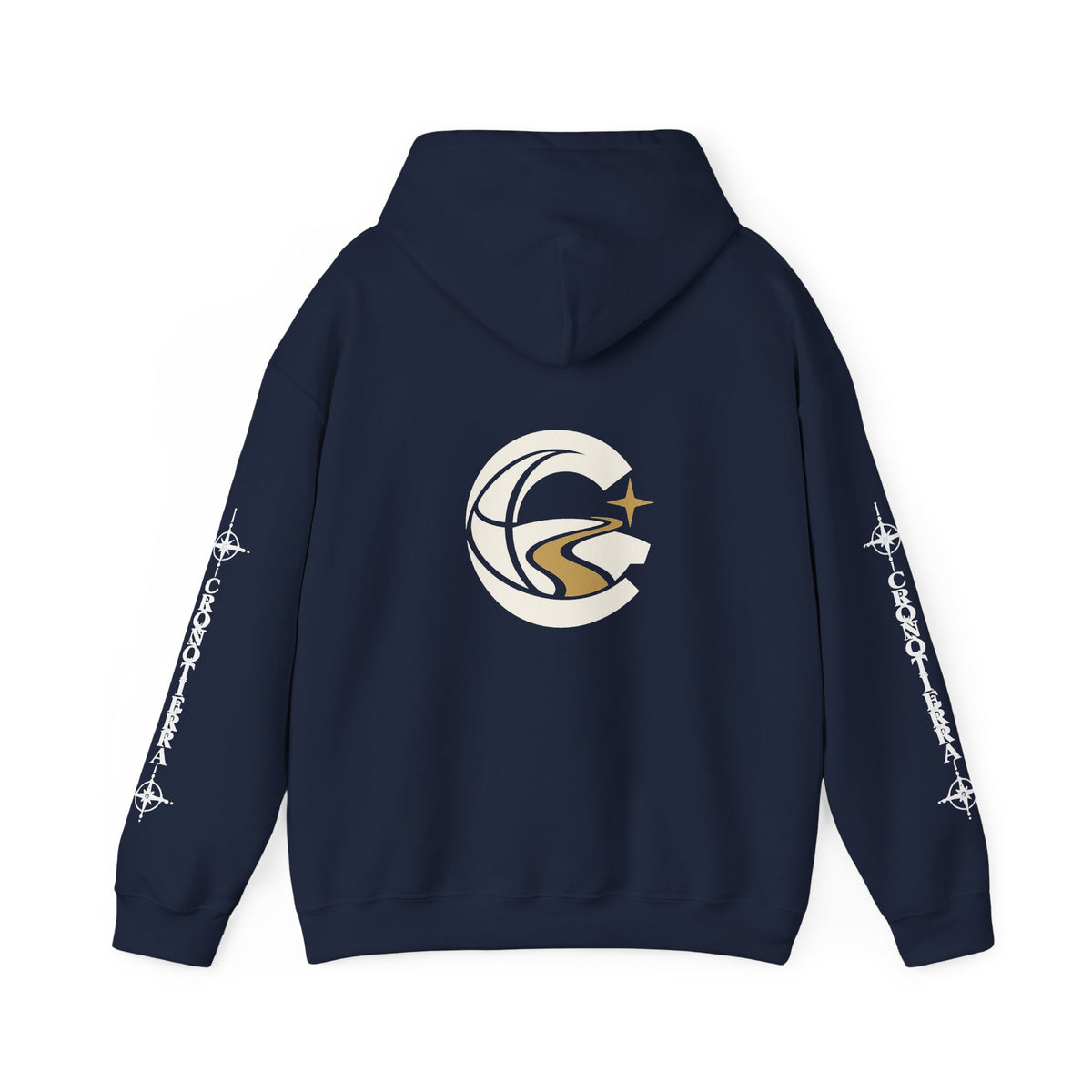 Jaguar Compass Hoodie – Cronotierra Adventure Graphic Sweatshirt
