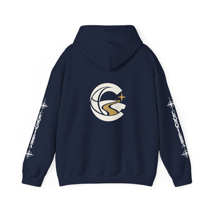 Jaguar Compass Hoodie – Cronotierra Adventure Graphic Sweatshirt