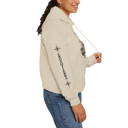 Jaguar Compass Hoodie – Cronotierra Adventure Graphic Sweatshirt