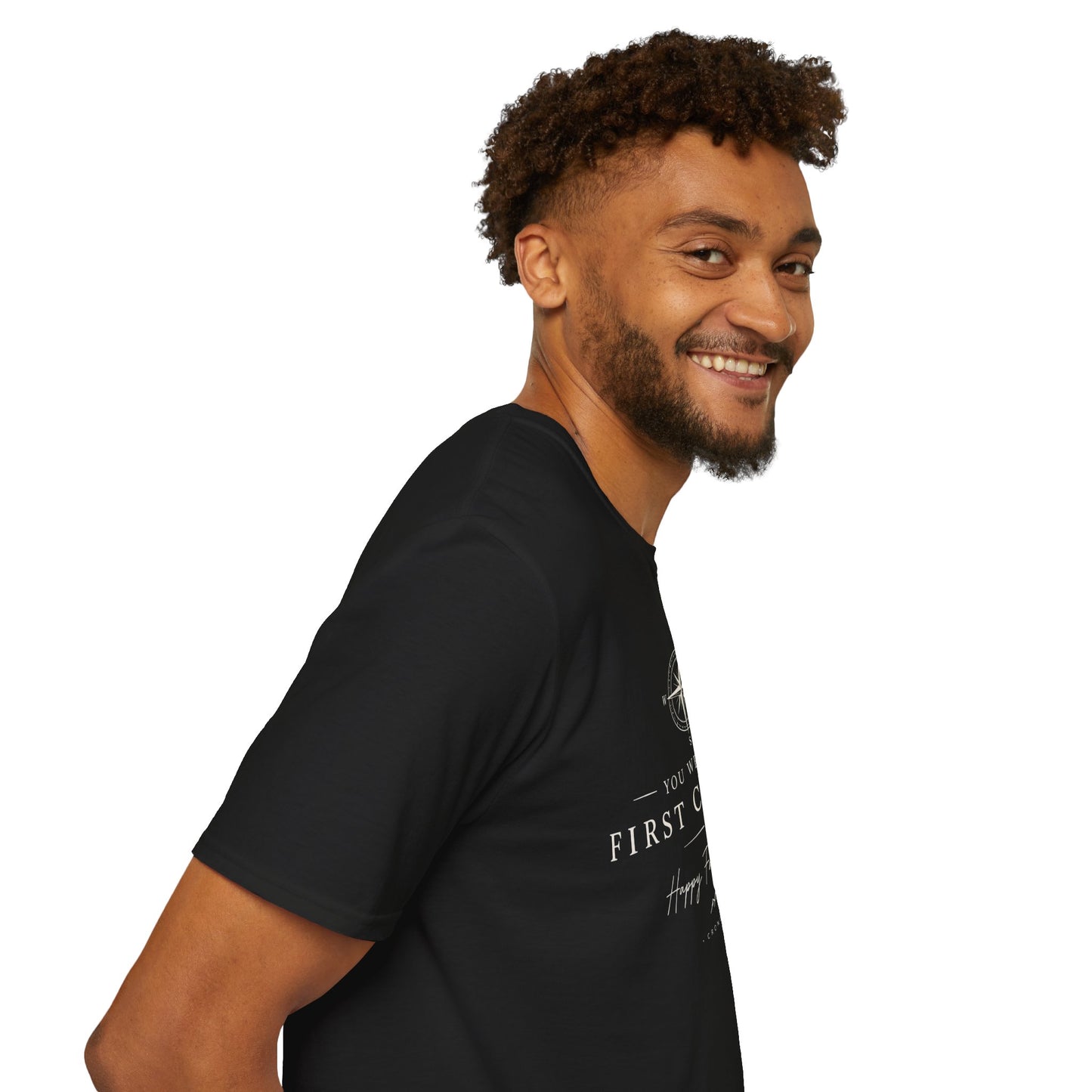 Cronotierra "You Were My First Compass" T-Shirt — Father's Day Gift Tee