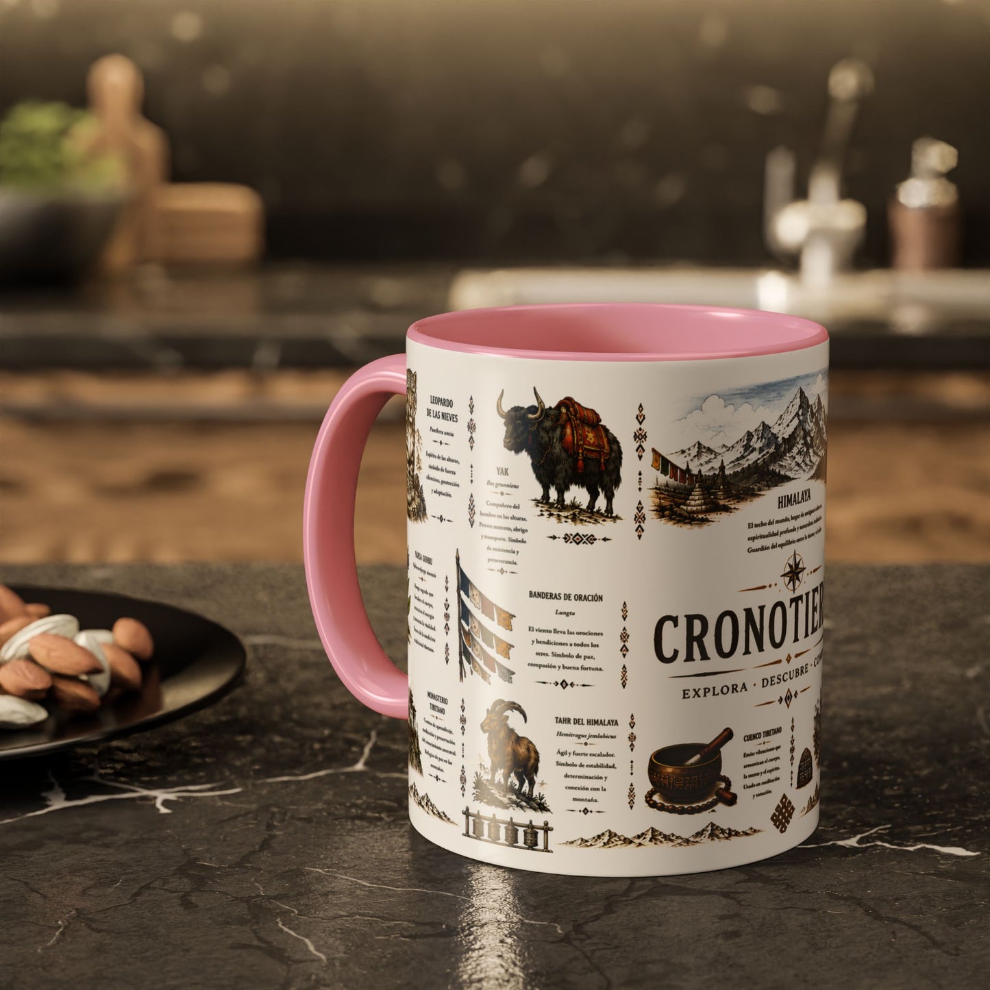 Cronotierra Himalayan Mug | Mountains, Exploration & Adventure (11oz/15oz)