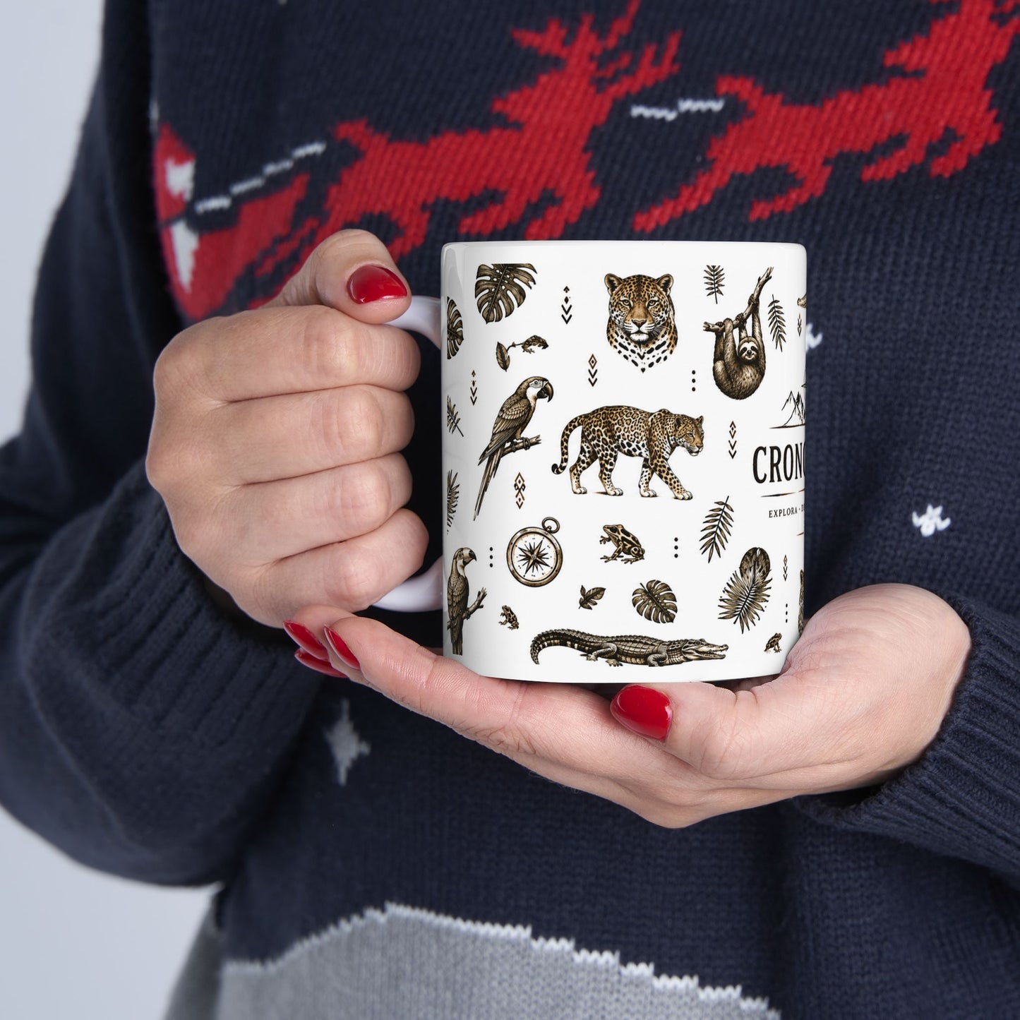 Cronotierra Jungle Heritage Mug | Wildlife, Nature & Exploration (11oz/15oz)