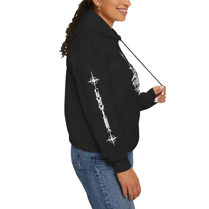 Jaguar Compass Hoodie – Cronotierra Adventure Graphic Sweatshirt