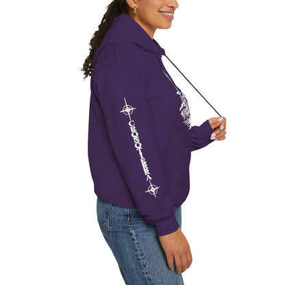 Jaguar Compass Hoodie – Cronotierra Adventure Graphic Sweatshirt
