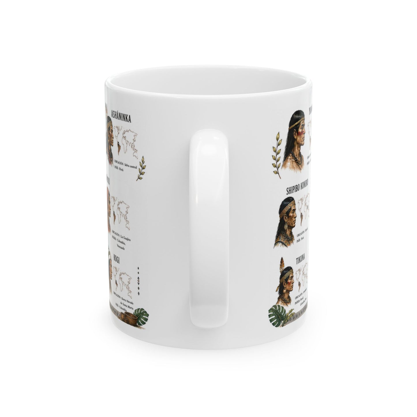 Cronotierra Indigenous Heritage Mug | Culture, History & Exploration (11oz/15oz)