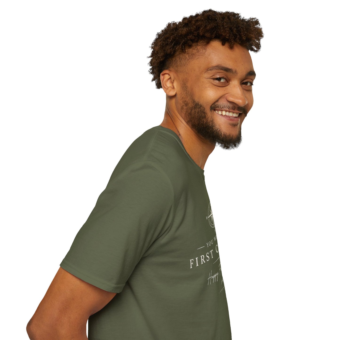 Cronotierra "You Were My First Compass" T-Shirt — Father's Day Gift Tee