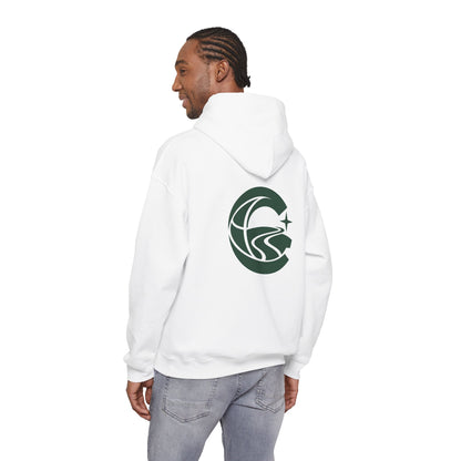 Sudadera con capucha gráfica Cronotierra Origin — Diseño inspirado en el legado