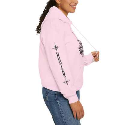 Jaguar Compass Hoodie – Cronotierra Adventure Graphic Sweatshirt