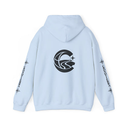 Jaguar Compass Hoodie – Cronotierra Adventure Graphic Sweatshirt