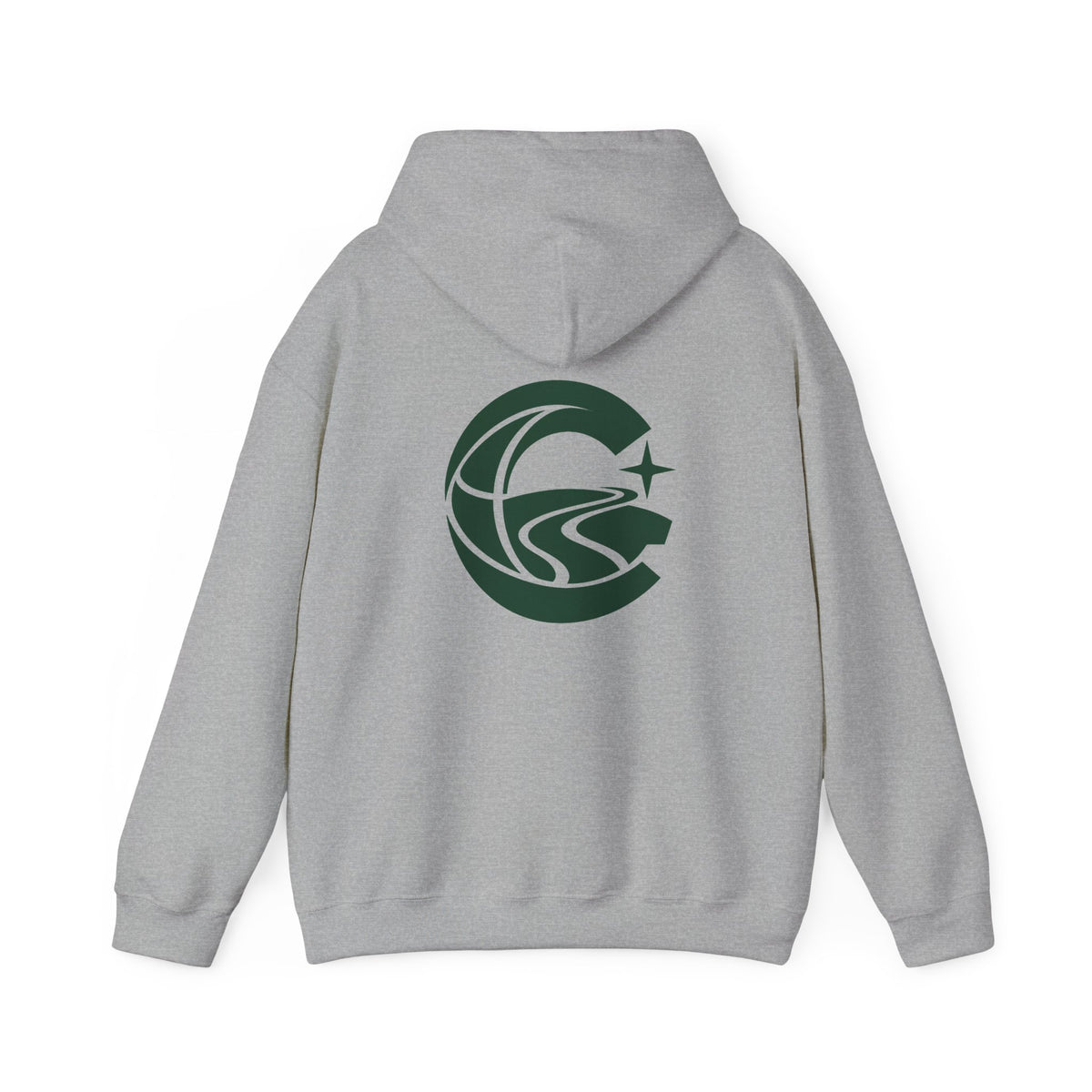 Sudadera con capucha gráfica Cronotierra Origin — Diseño inspirado en el legado