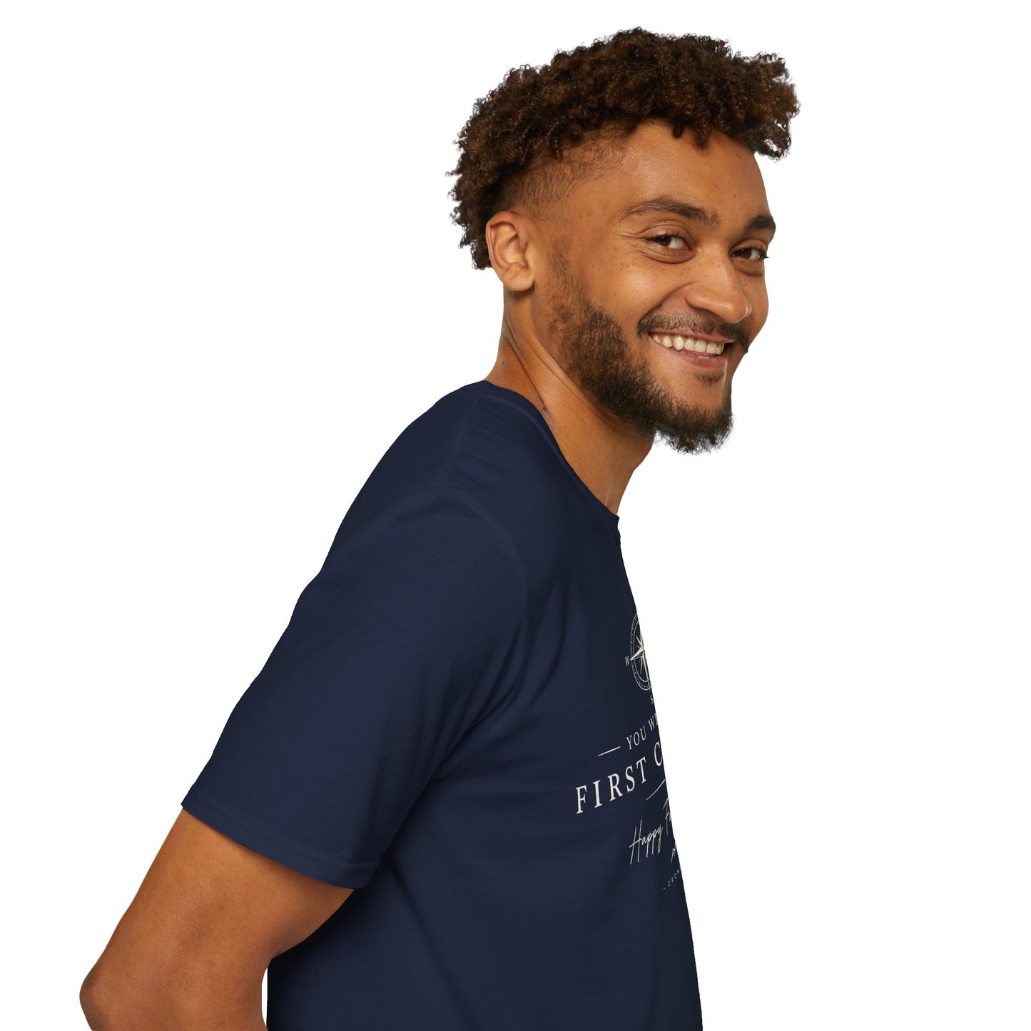 Cronotierra "You Were My First Compass" T-Shirt — Father's Day Gift Tee