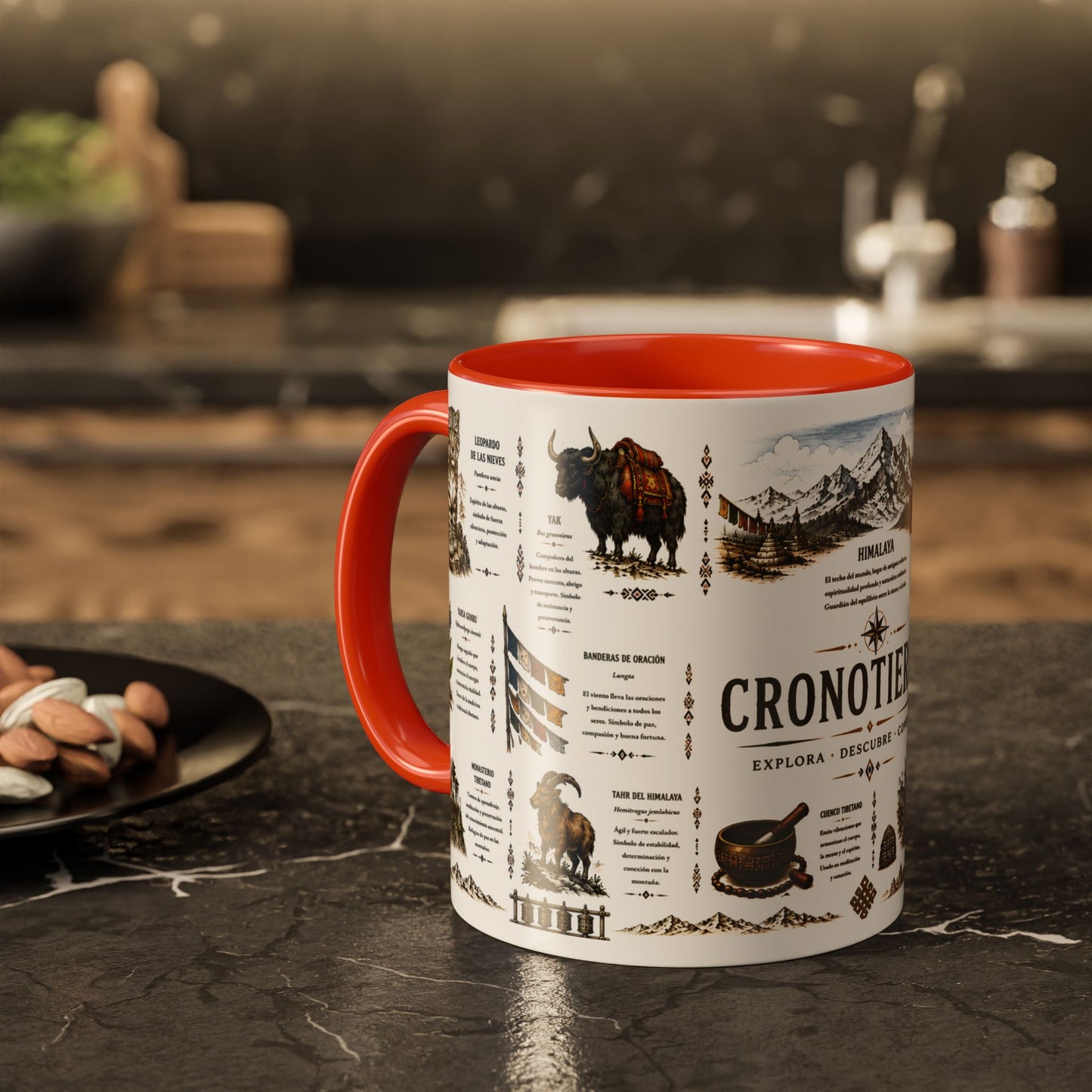 Cronotierra Himalayan Mug | Mountains, Exploration & Adventure (11oz/15oz)