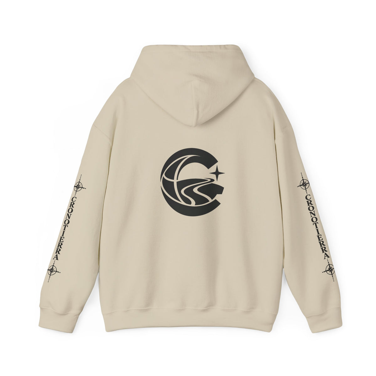 Jaguar Compass Hoodie – Cronotierra Adventure Graphic Sweatshirt