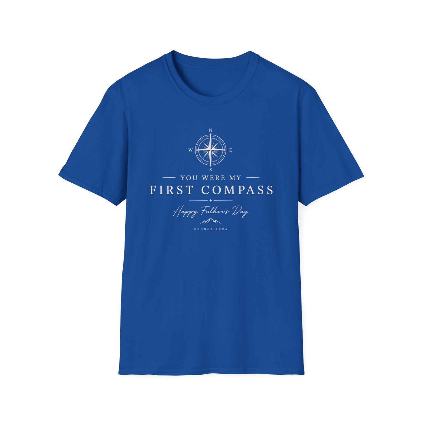 Cronotierra "You Were My First Compass" T-Shirt — Father's Day Gift Tee