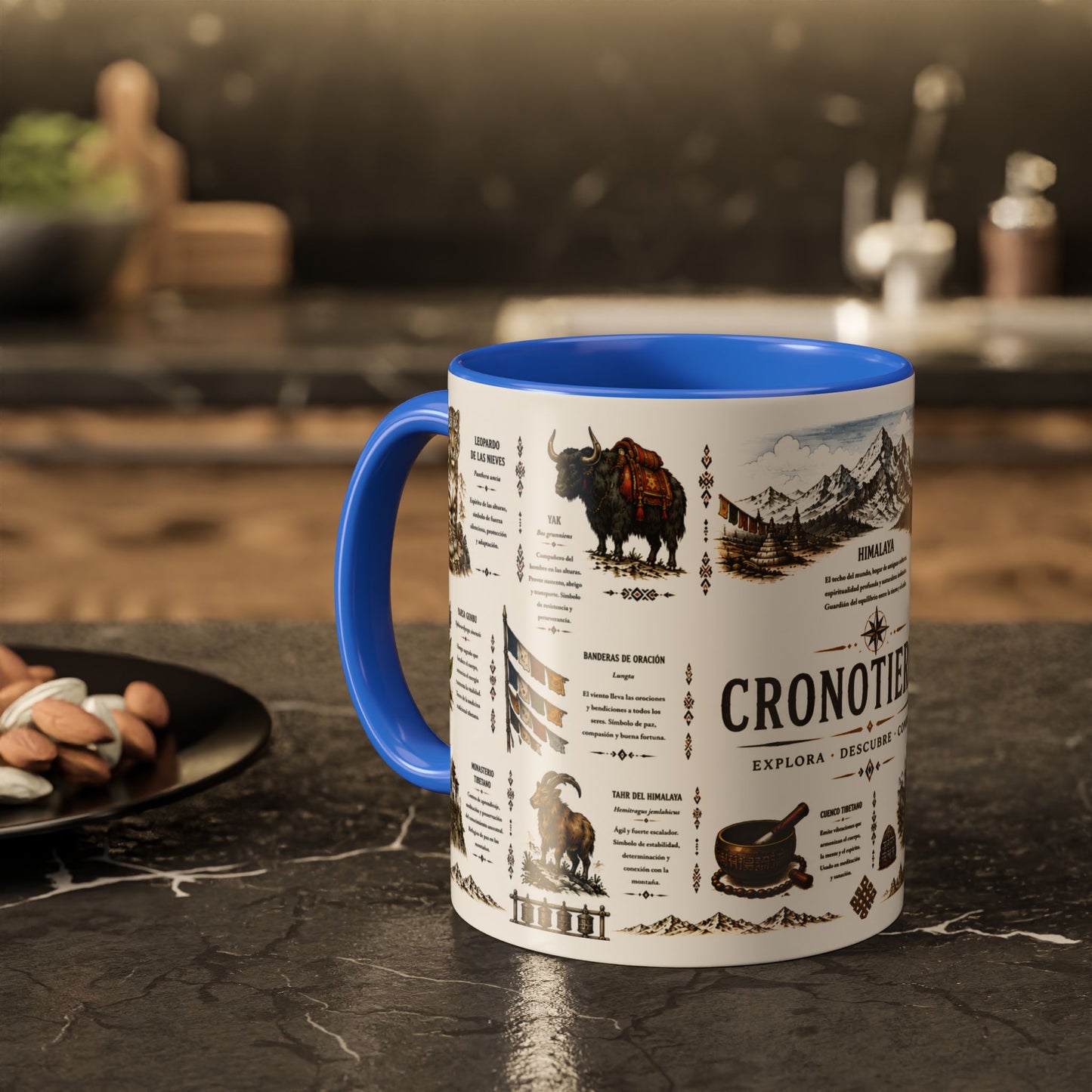 Cronotierra Himalayan Mug | Mountains, Exploration & Adventure (11oz/15oz)