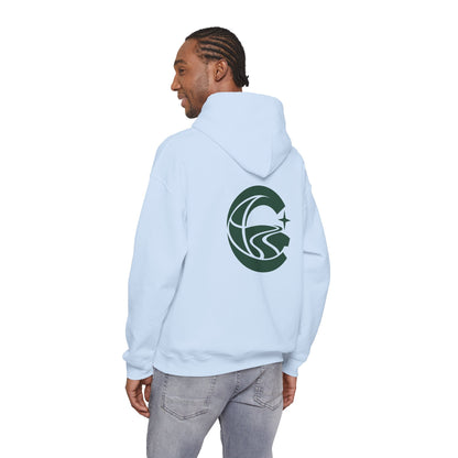 Sudadera con capucha gráfica Cronotierra Origin — Diseño inspirado en el legado