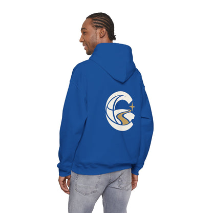 Sudadera con capucha gráfica Cronotierra Origin — Diseño inspirado en el legado