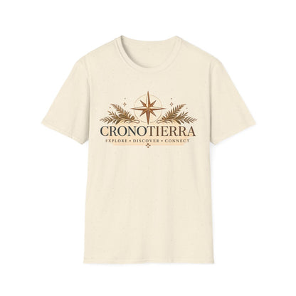 Cronotierra Compass T-Shirt — Explore • Discover • Connect