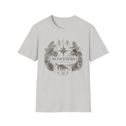 Camiseta Gráfica Cronotierra Compass — Explora, Descubre y Conecta