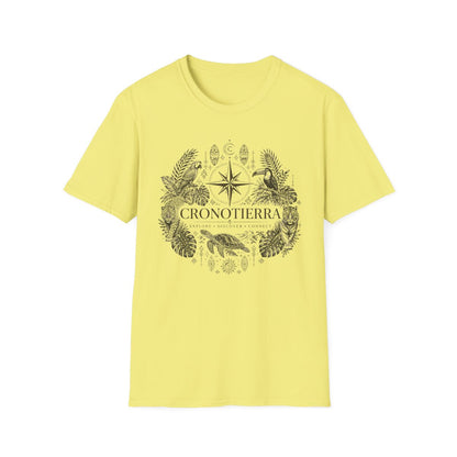 Camiseta Gráfica Cronotierra Compass — Explora, Descubre y Conecta